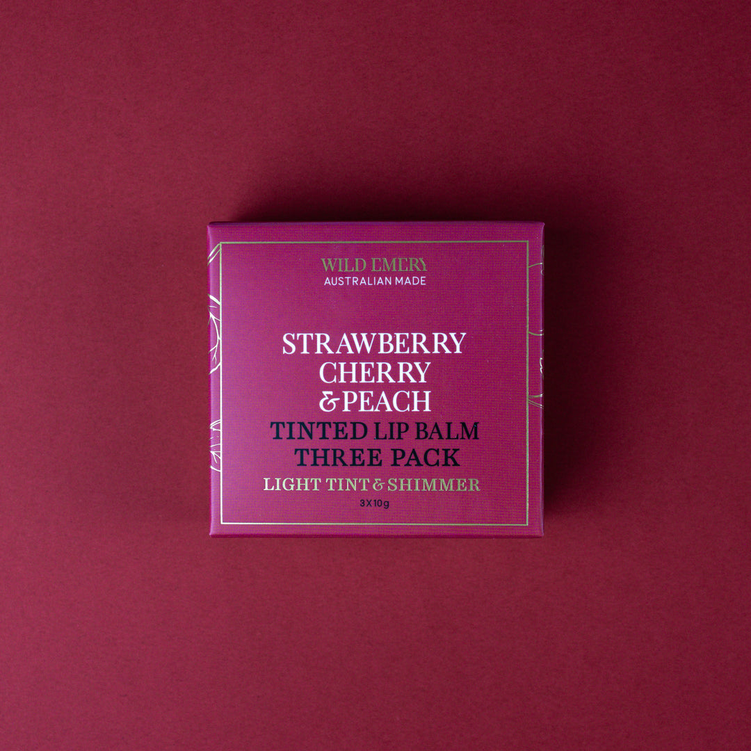 Tinted Lip Balm Three Pack