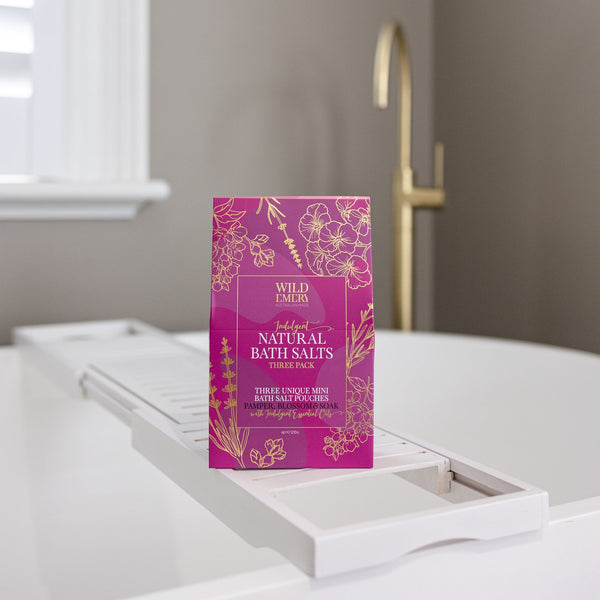 Indulgent Natural Bath Salts Three Pack