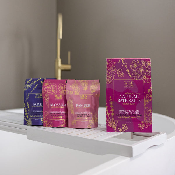 Indulgent Natural Bath Salts Three Pack