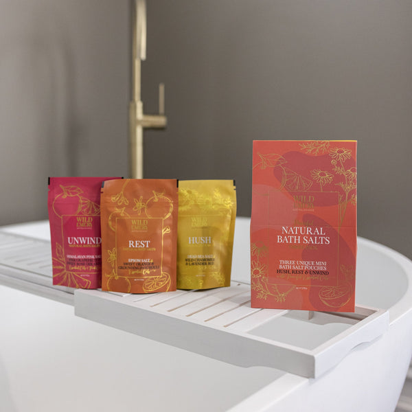Peaceful Natural Bath Salts Three Pack