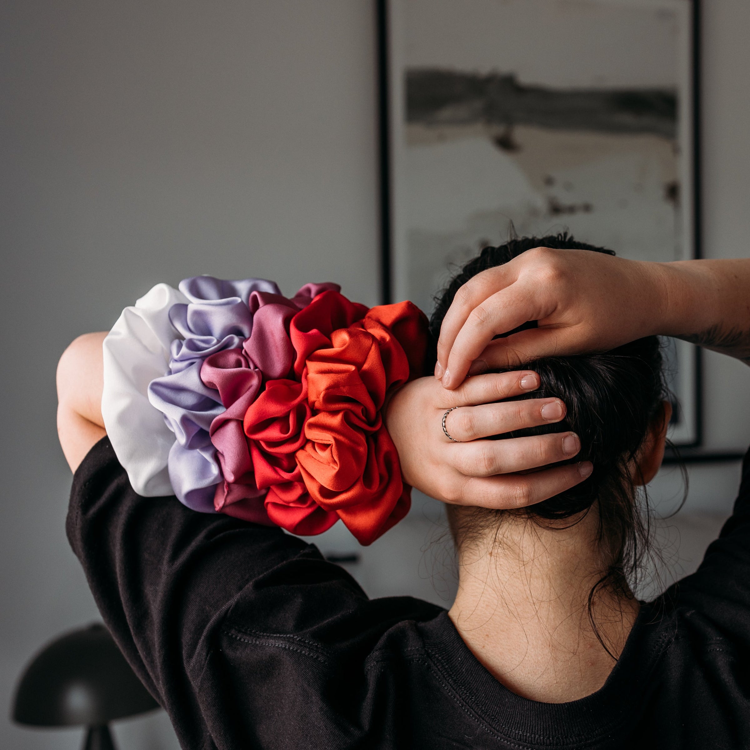 XL Satin Scrunchies