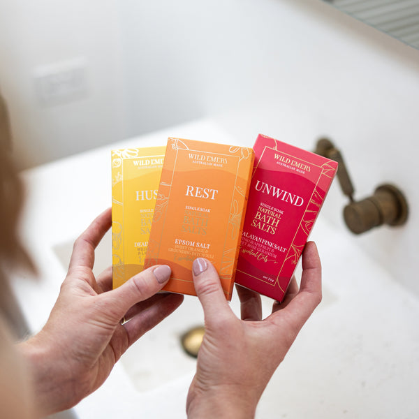Hush Single Soak Natural Bath Salts