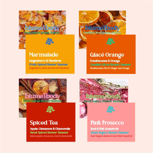 SUGAR AND SPICE Shower Steamer Four Pack