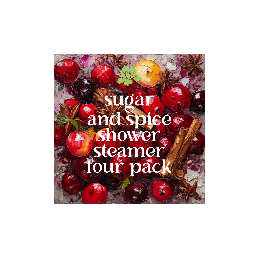 SUGAR AND SPICE Shower Steamer Four Pack