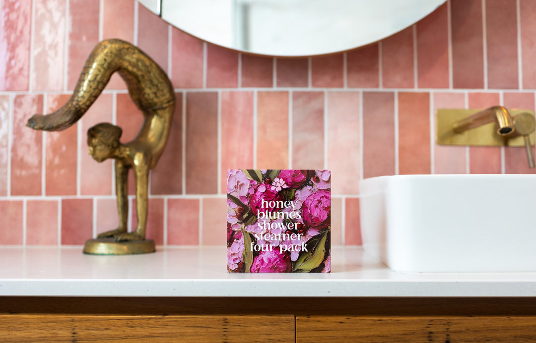 HONEY BLUMES Shower Steamer Four Pack