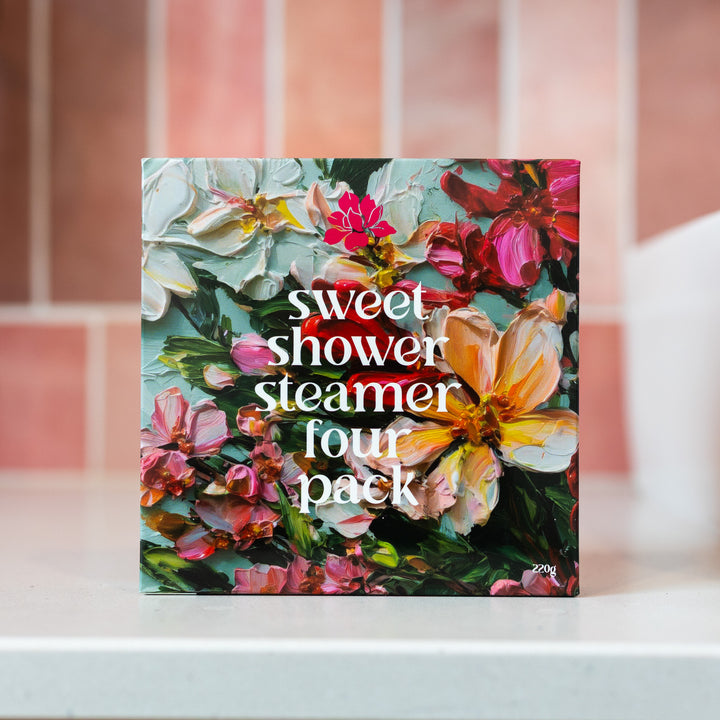 SWEET Shower Steamer Four Pack