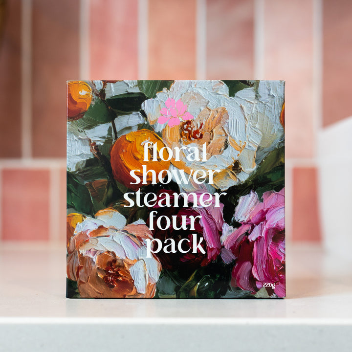 FLORAL Shower Steamer Four Pack