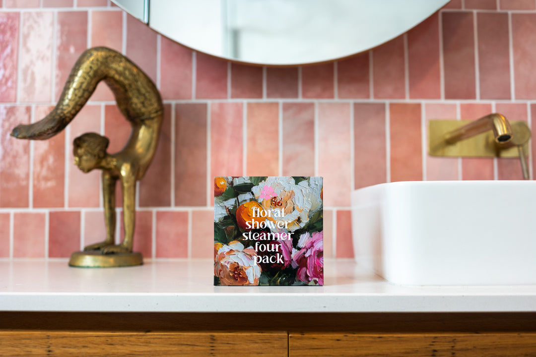 FLORAL Shower Steamer Four Pack