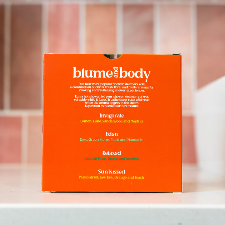 THE MOST LOVES Shower Steamer Four Pack
