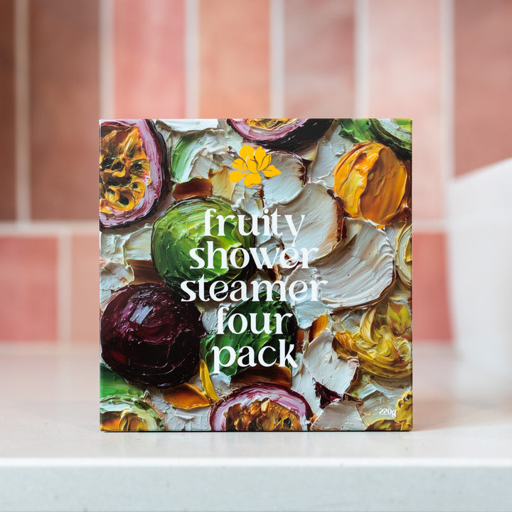 FRUITY Shower Steamer Four Pack
