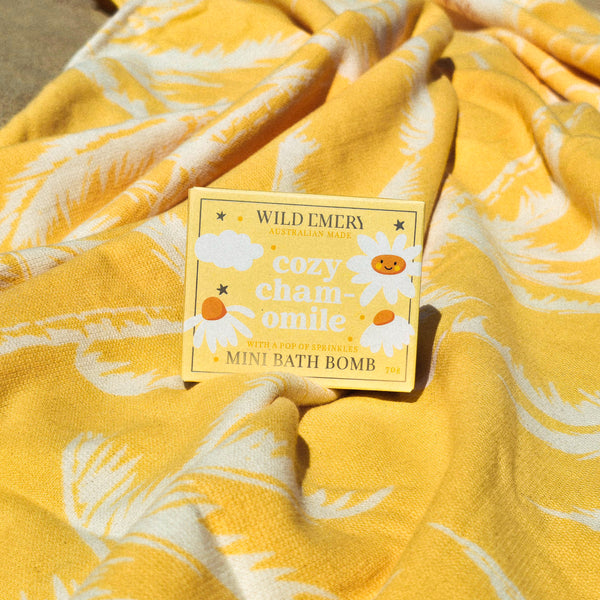 Cozy Chamomile Mini Bath Bomb