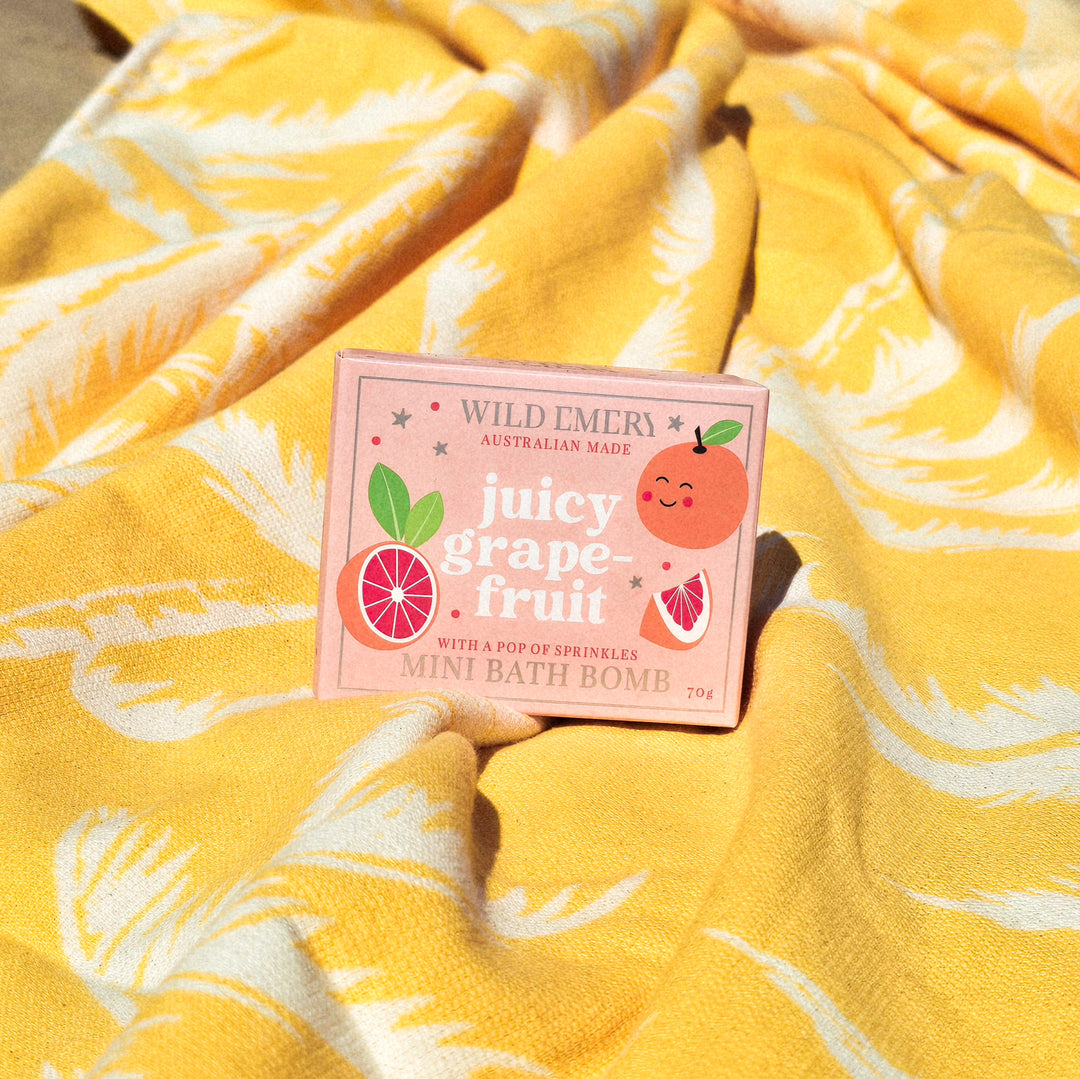 Juicy Grapefruit Mini Bath Bomb
