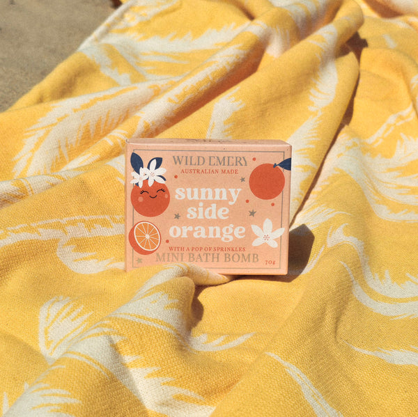 Sunny Side Orange Mini Bath Bomb