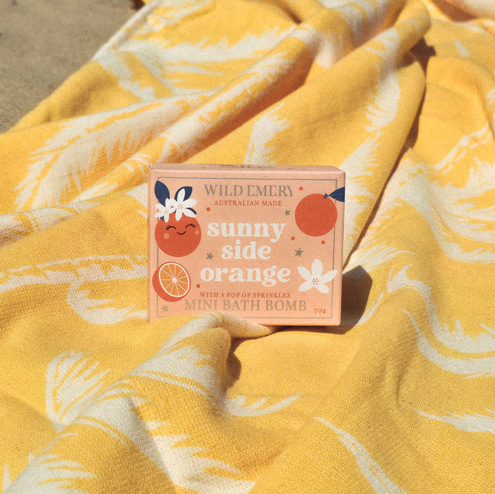 Sunny Side Orange Mini Bath Bomb