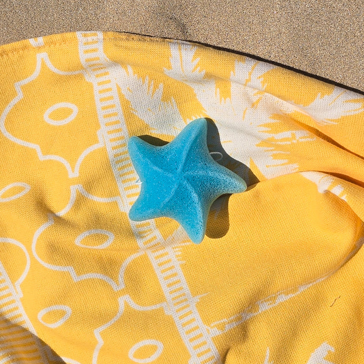 Blue Sea Star Konjac Sponge