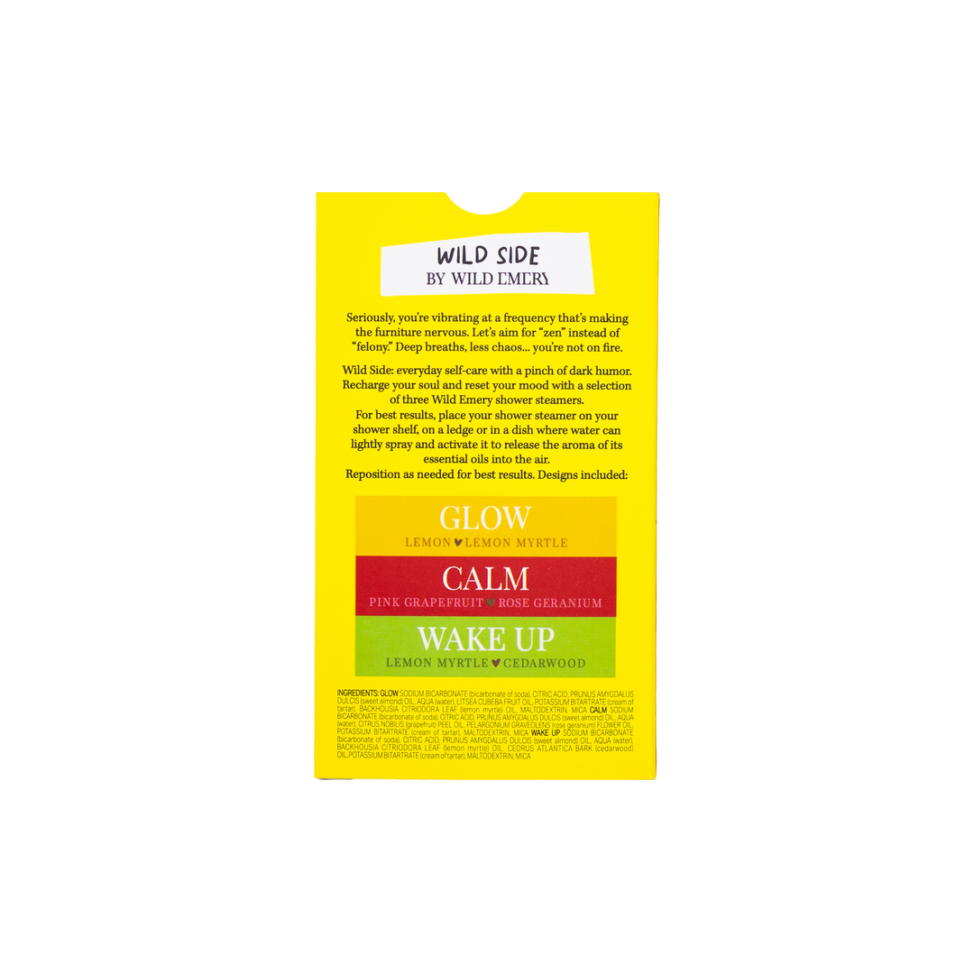 Time To Calm The F**k Down Shower Steamer Three Pack