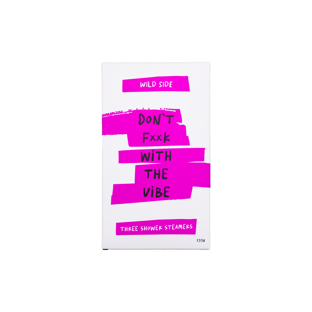 Don't F**k With The Vibe Shower Steamer Three Pack