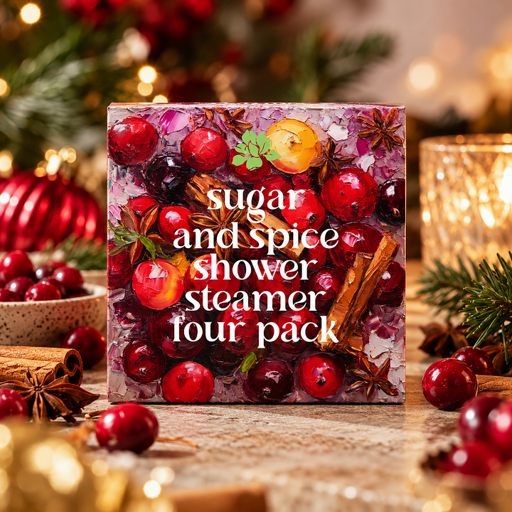 SUGAR AND SPICE Shower Steamer Four Pack