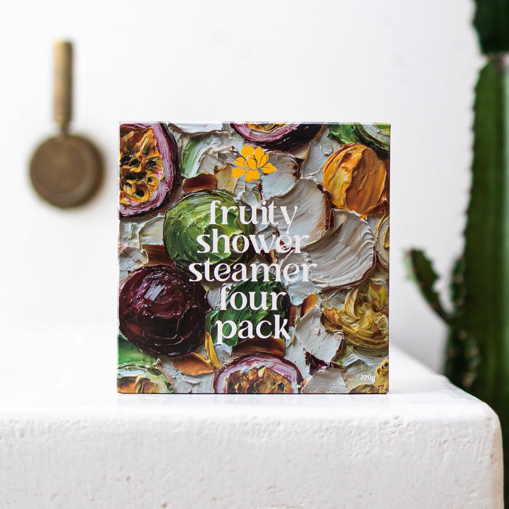 FRUITY Shower Steamer Four Pack