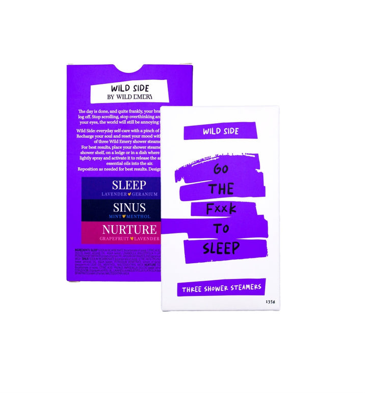 Go The F**k To Sleep Shower Steamer Three Pack