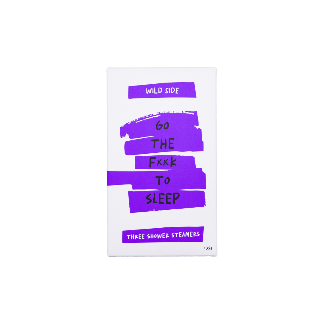 Go The F**k To Sleep Shower Steamer Three Pack