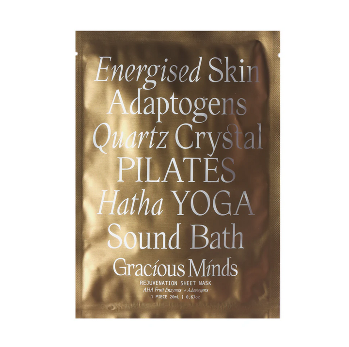 Gracious Minds Rejuvenation Gold Sheet Mask