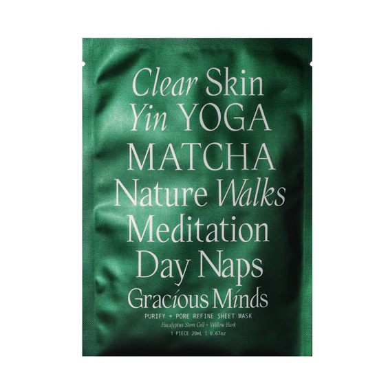 Gracious Minds Purify and Pore Refine Sheet Mask