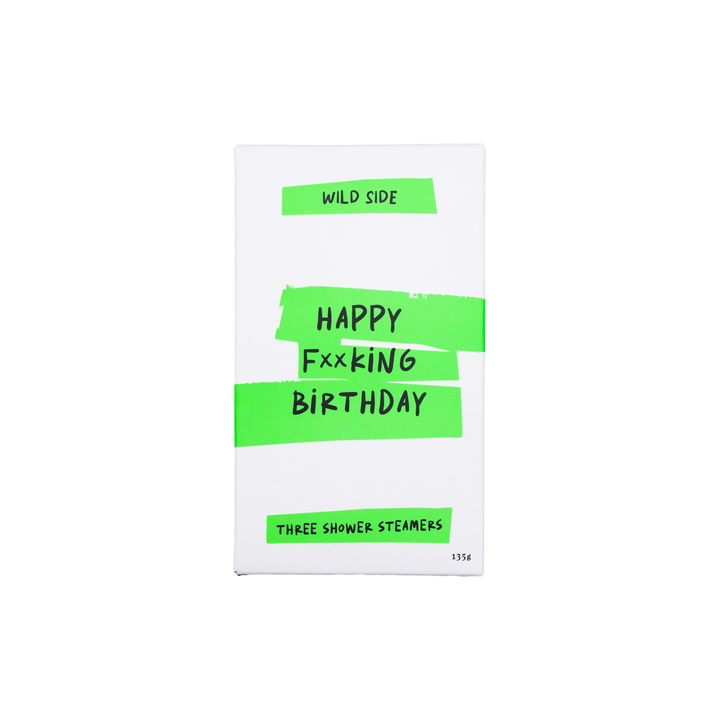Happy F**king Birthday Shower Steamer Three Pack