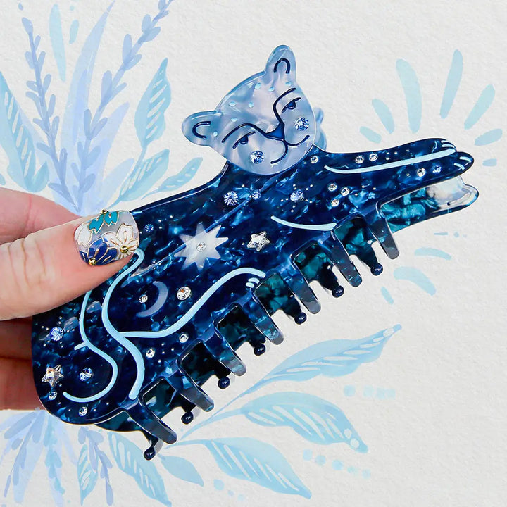 Kingston Jewellery Stary Blue Leopard Claw
