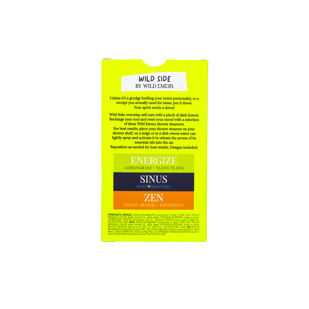 Let That Sh*t Go Shower Steamer Three Pack