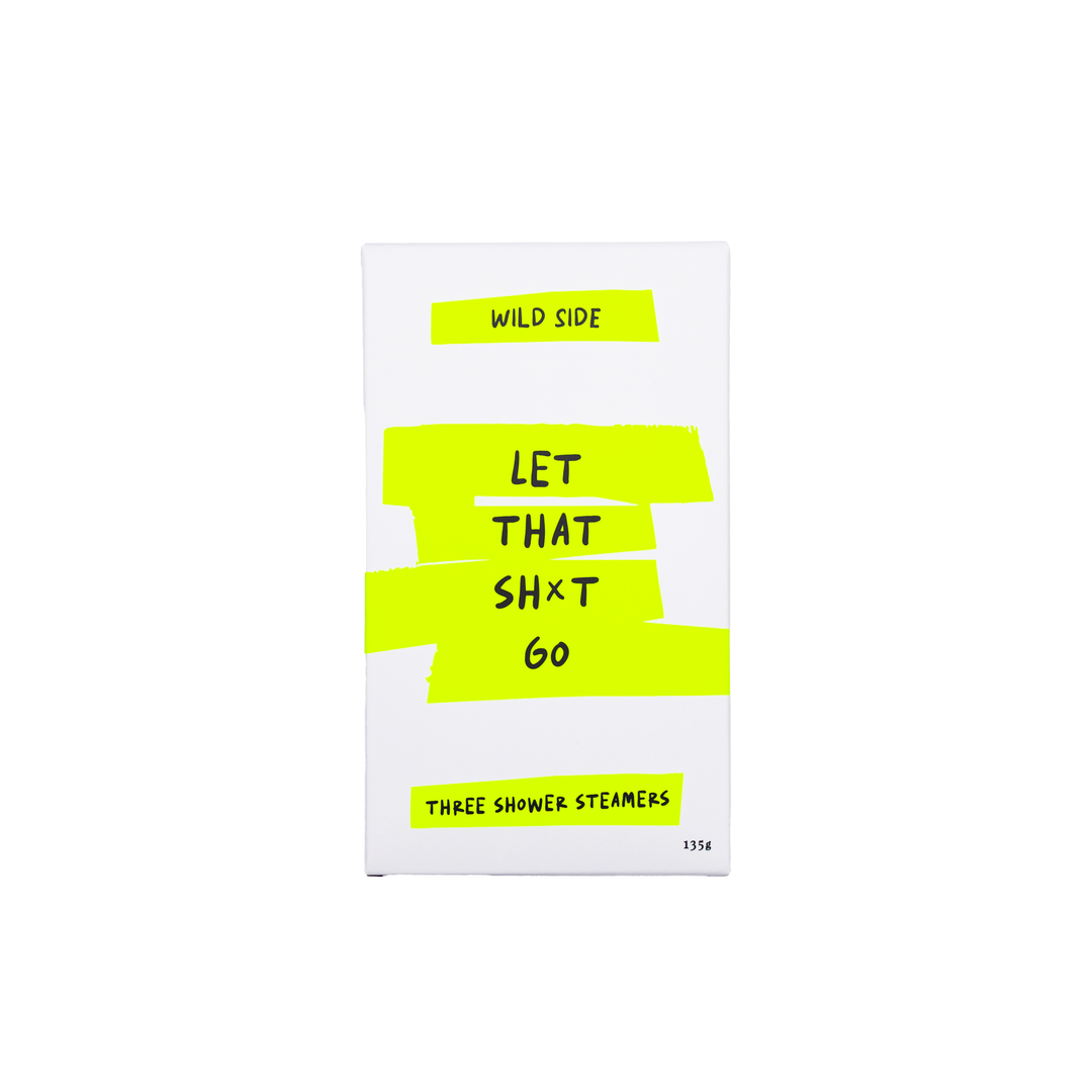 Let That Sh*t Go Shower Steamer Three Pack