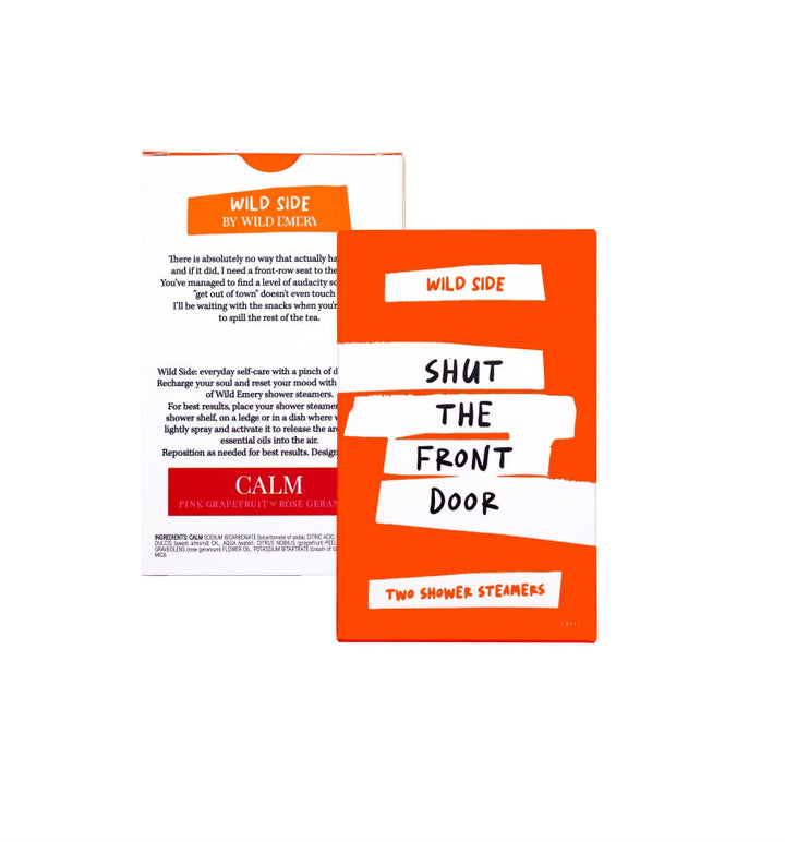 Shut The Front Door Shower Steamer Two Pack
