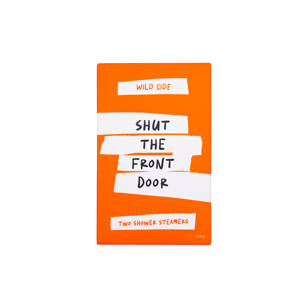 Shut The Front Door Shower Steamer Two Pack