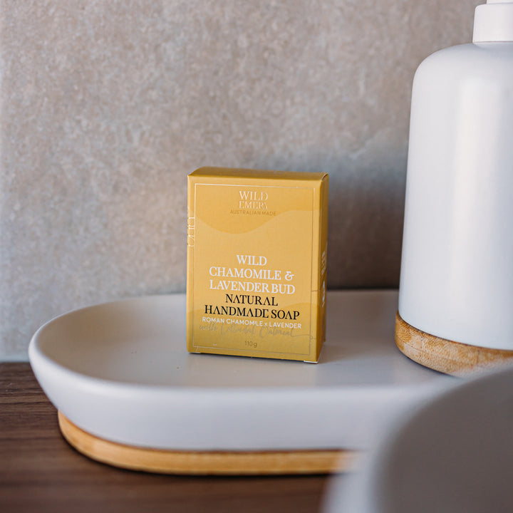 Wild Chamomile & Lavender Bud Natural Handmade Soap