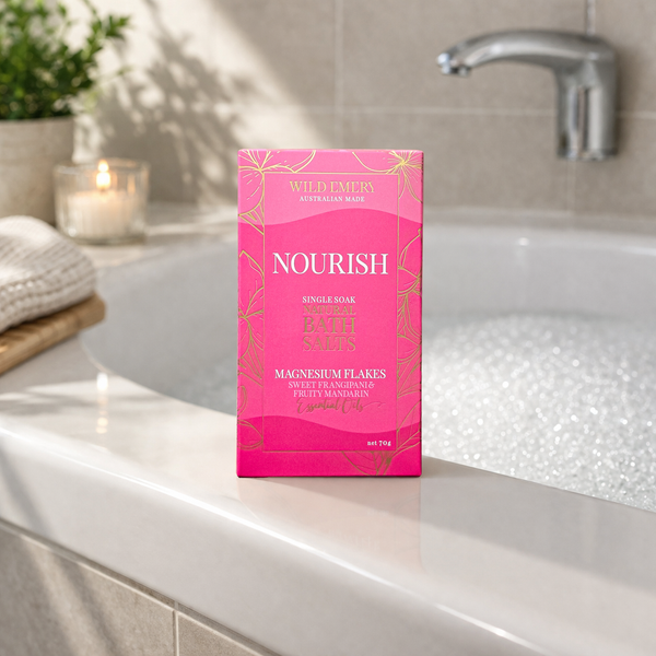 Nourish Single Soak Natural Bath Salts