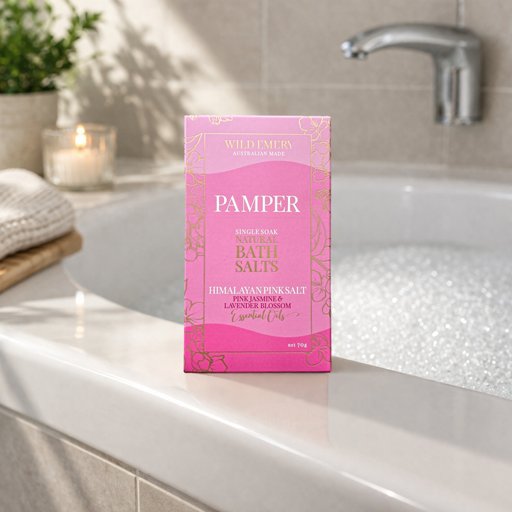 Pamper Single Soak Natural Bath Salts