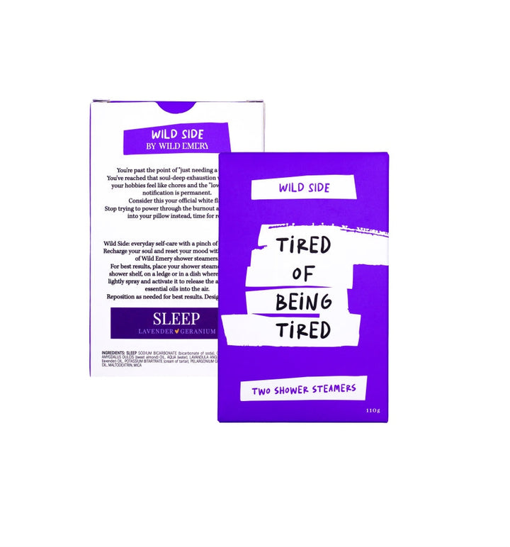 Tired Of Being Tired Shower Steamer Two Pack