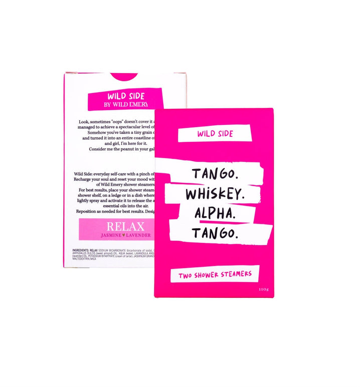 Tango Whiskey Alpha Tango Shower Steamer Two Pack