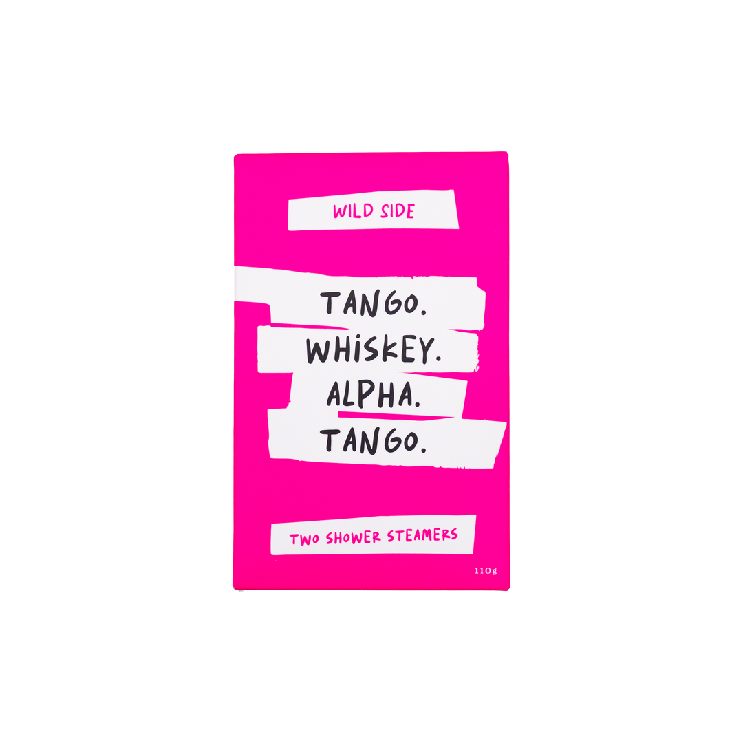 Tango Whiskey Alpha Tango Shower Steamer Two Pack