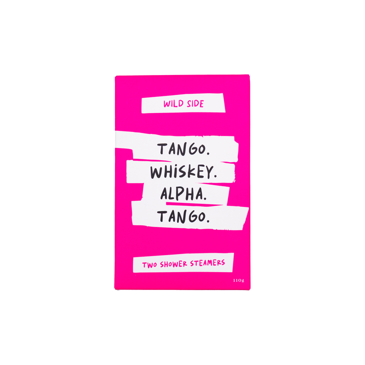 Tango Whiskey Alpha Tango Shower Steamer Two Pack