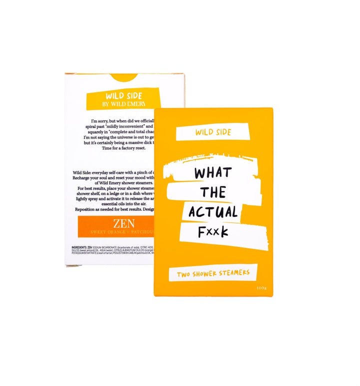 What The Actual F**k Shower Steamer Two Pack