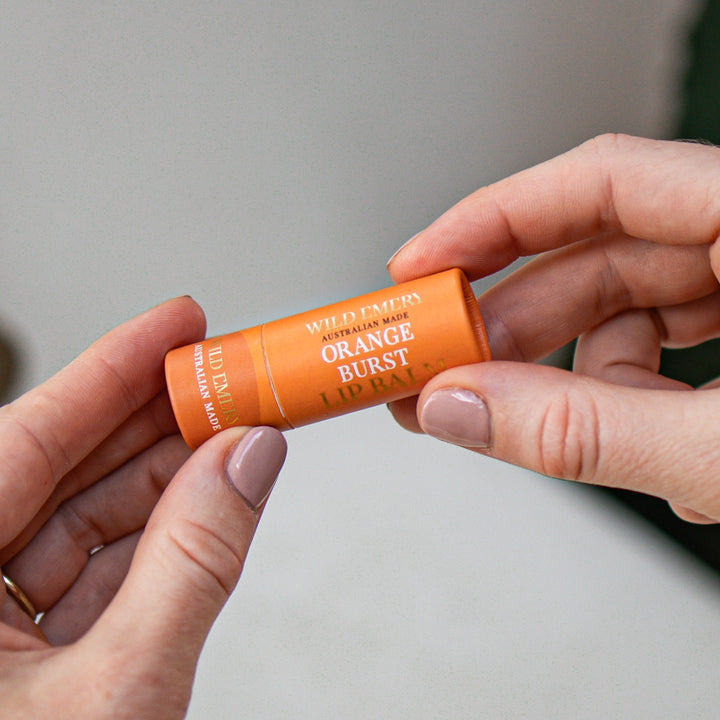 Orange Burst Natural Lip Balm