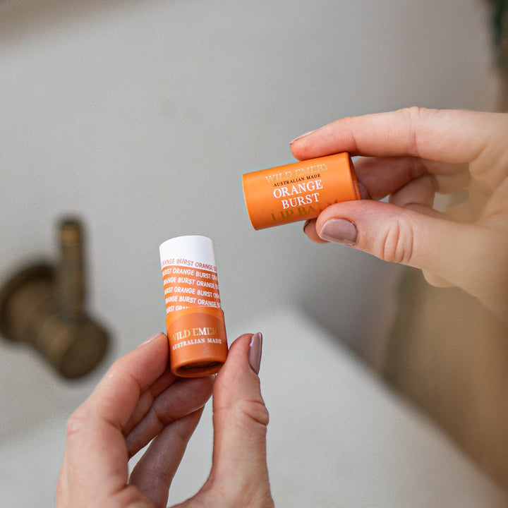 Orange Burst Natural Lip Balm