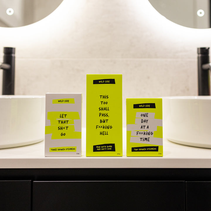This Too Shall Pass, But F**king Hell Mini Bath Bomb And Salty Soak