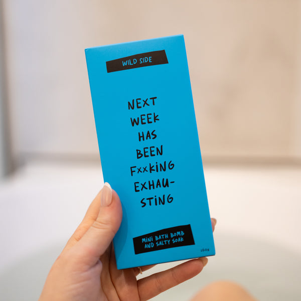 Next Week Has Been F**king Exhausting Mini Bath Bomb And Salty Soak