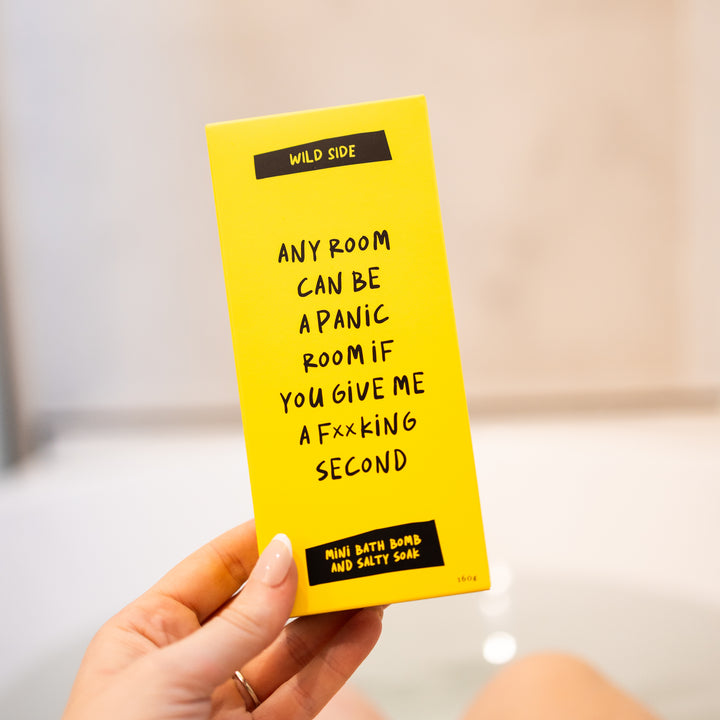 Any Room Can Be A Panic Room If You Give Me A F**king Second Mini Bath Bomb And Salty Soak