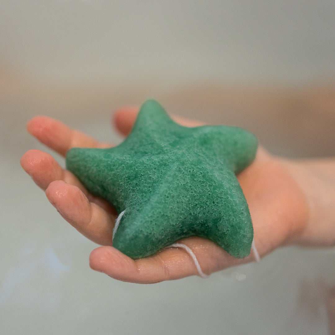 Green Sea Star Konjac Sponge