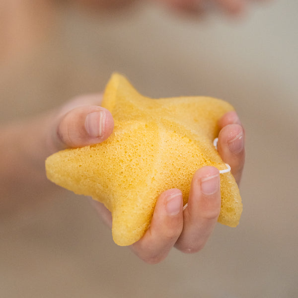 Yellow Sea Star Konjac Sponge
