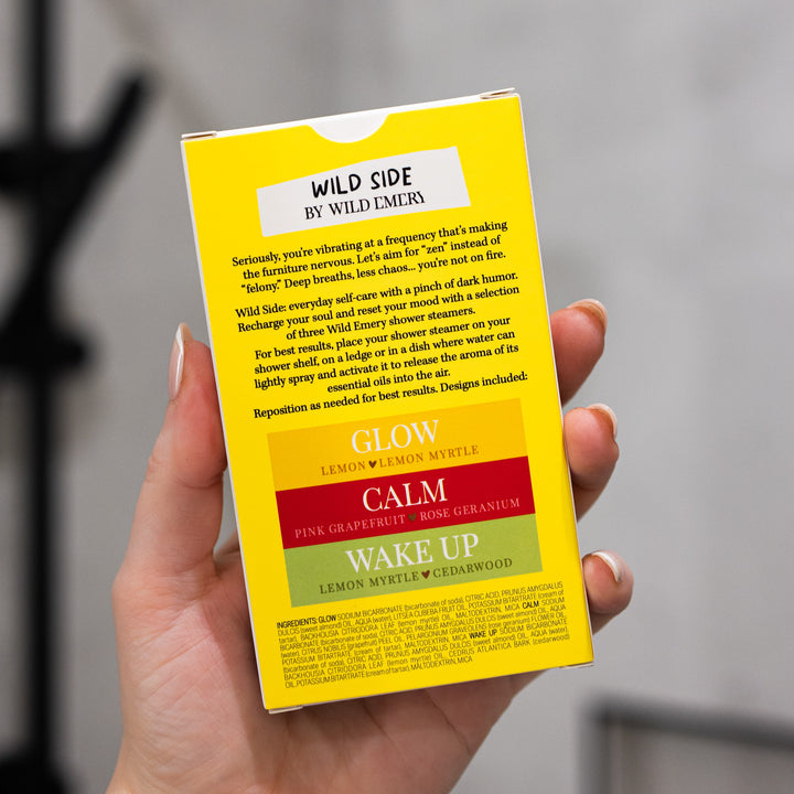 Time To Calm The F**k Down Shower Steamer Three Pack