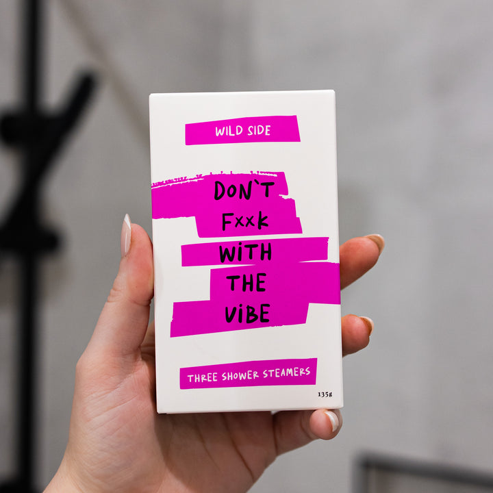 Don't F**k With The Vibe Shower Steamer Three Pack